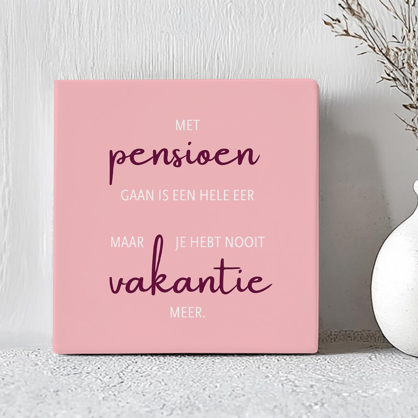 Tegel - Nooit Vakantie Meer..