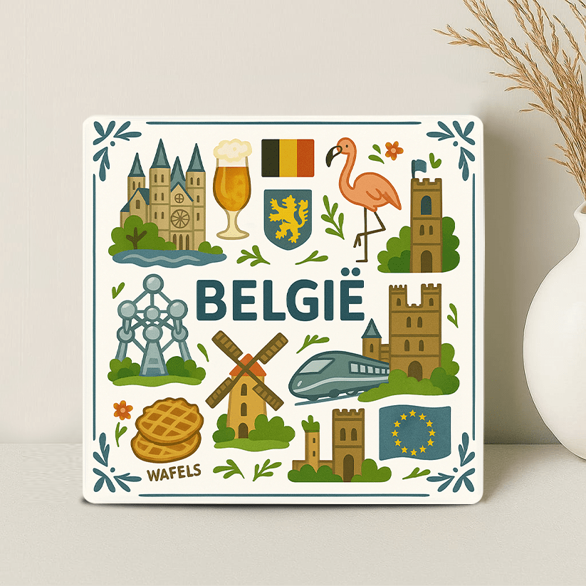 Landen en Plaatsen Tegel - België