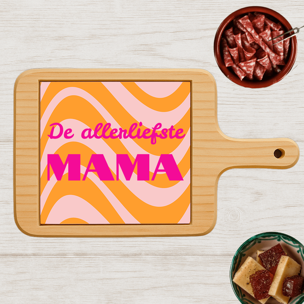Borrelplank - De Allerliefste Mama - Printazzy
