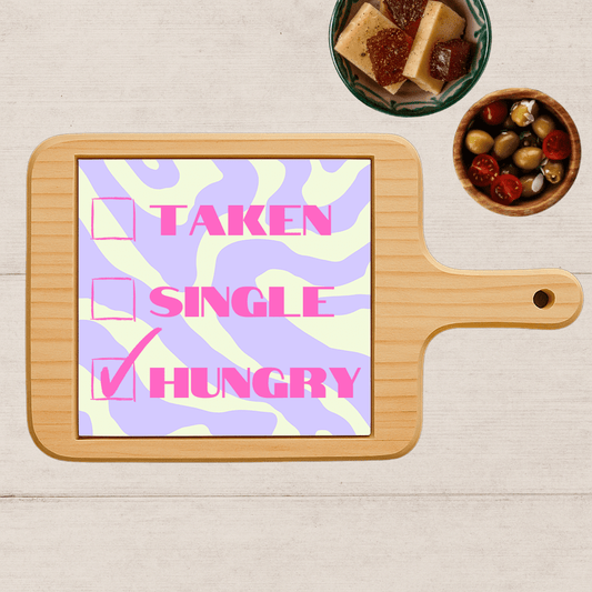 Borrelplank - Taken, Single, Hungry
