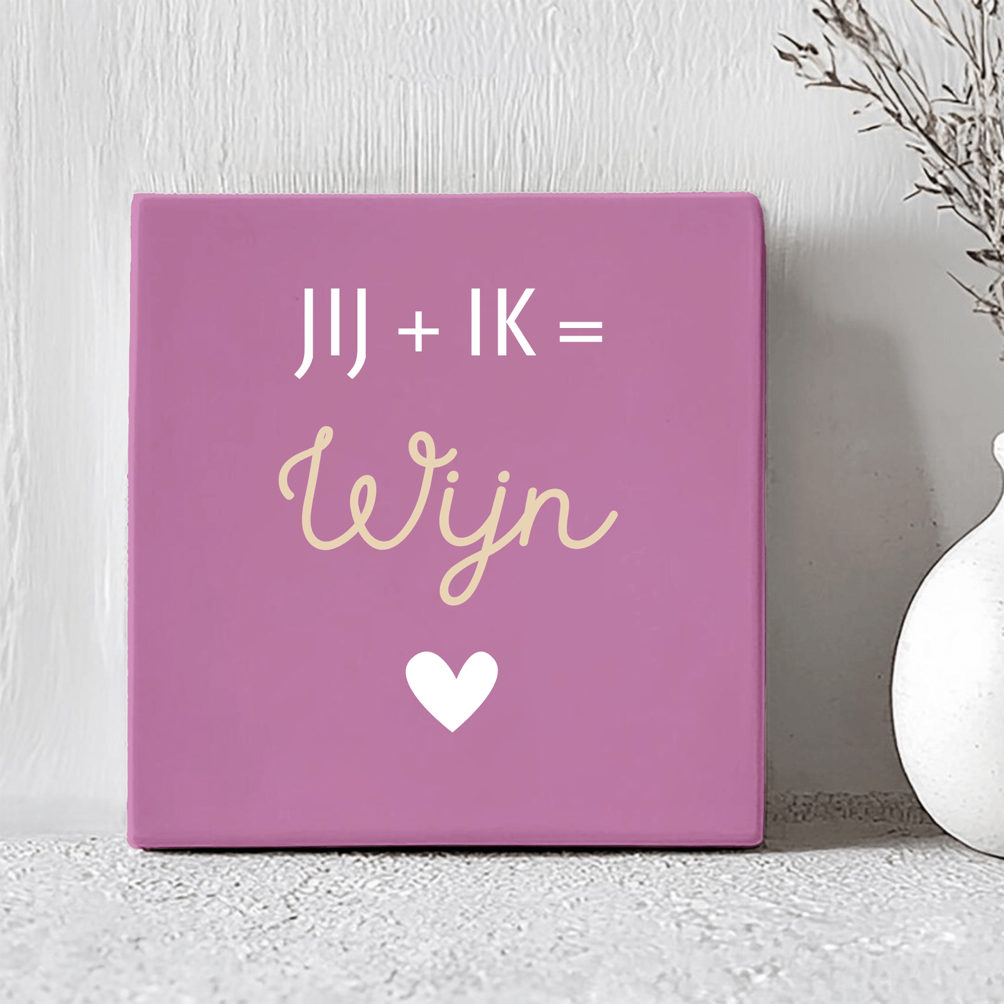 Tegel - Jij + Ik = Wijn
