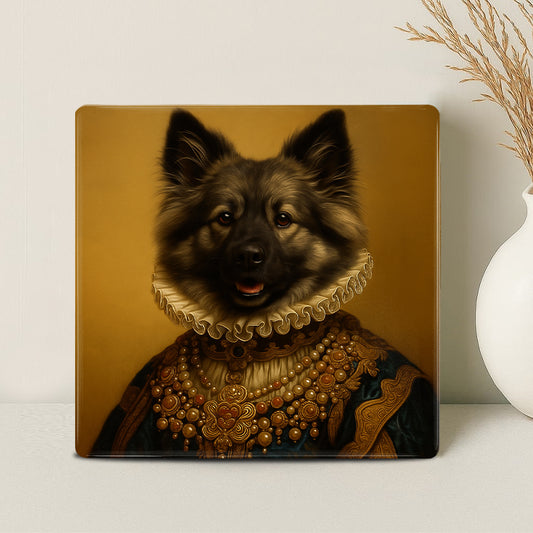 Koninklijk Huisdier Portret - De Kardinaal