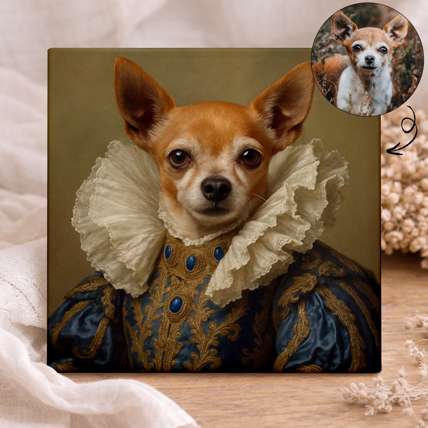 Koninklijk Huisdier Portret - De Prins