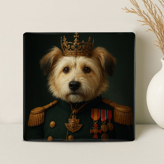 Koninklijk Huisdier Portret - De Vorst