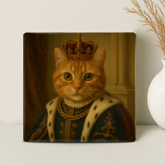 Koninklijk Huisdier Portret - Koning Charles