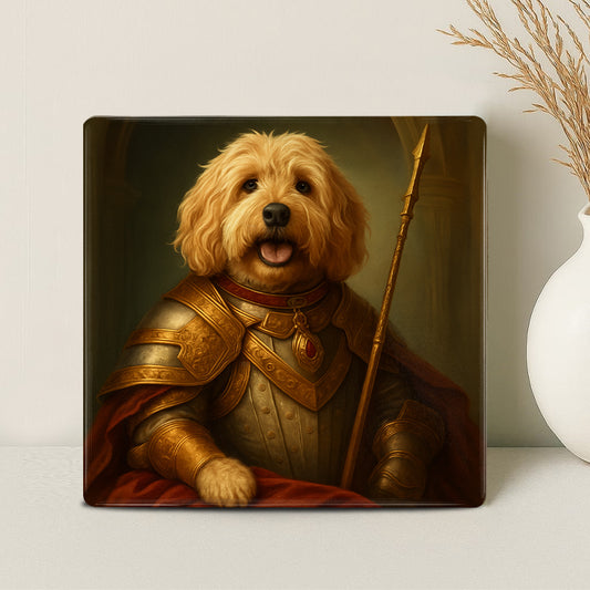 Koninklijk Huisdier Portret - De Edele Ridder
