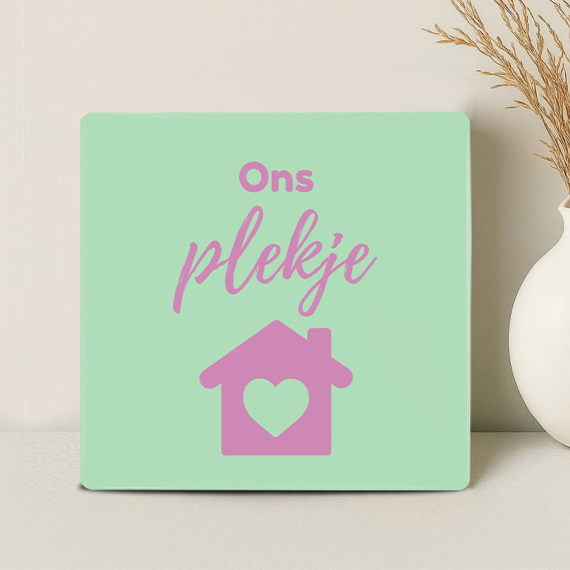 Tegel - Ons plekje - Printazzy