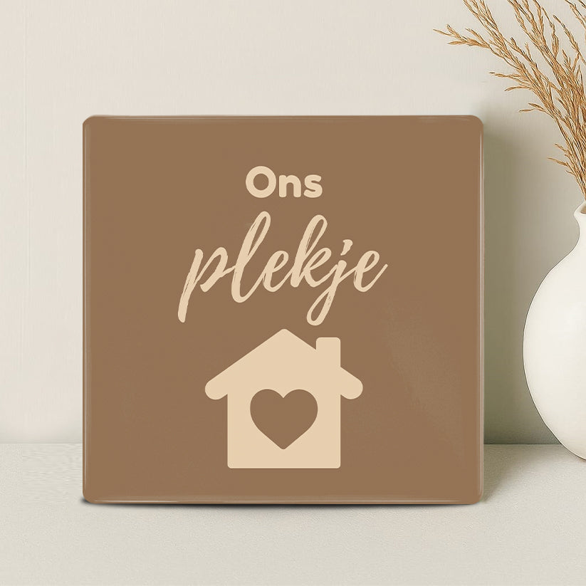 Tegel - Ons plekje - Printazzy