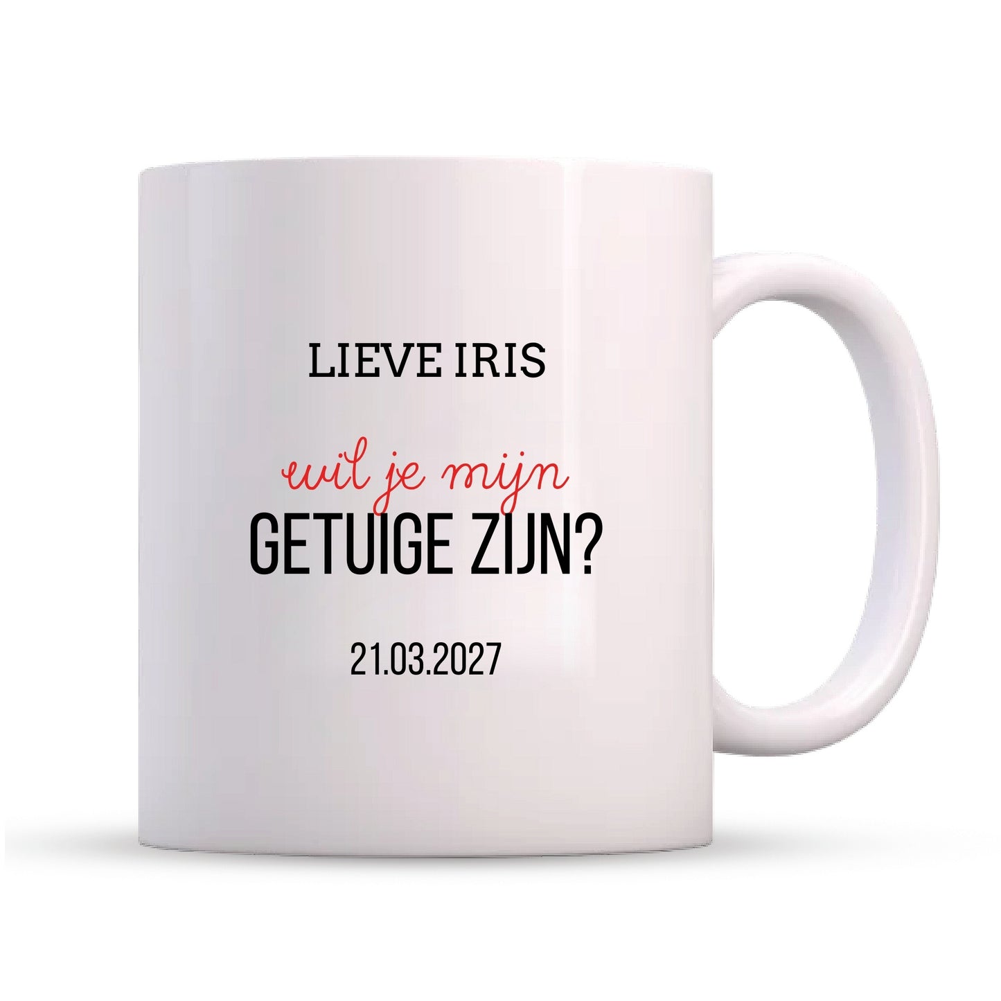 Mok Getuige vragen – Wil je mijn getuige zijn?