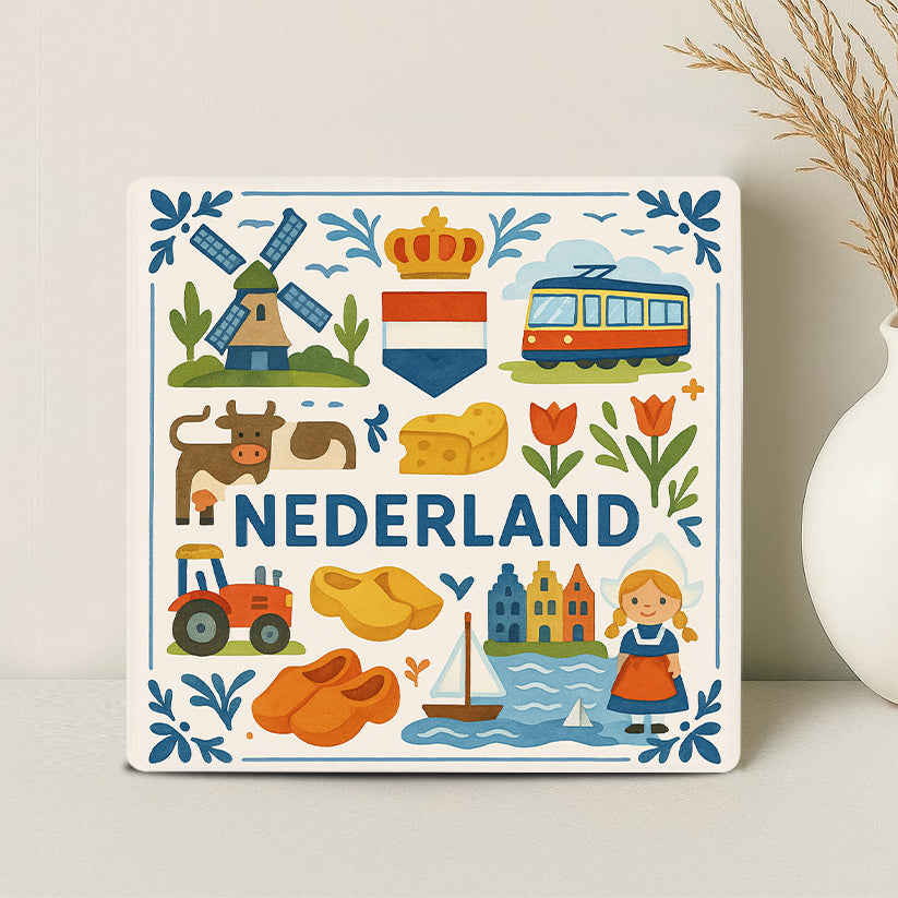Landen en Plaatsen Tegel - Nederland