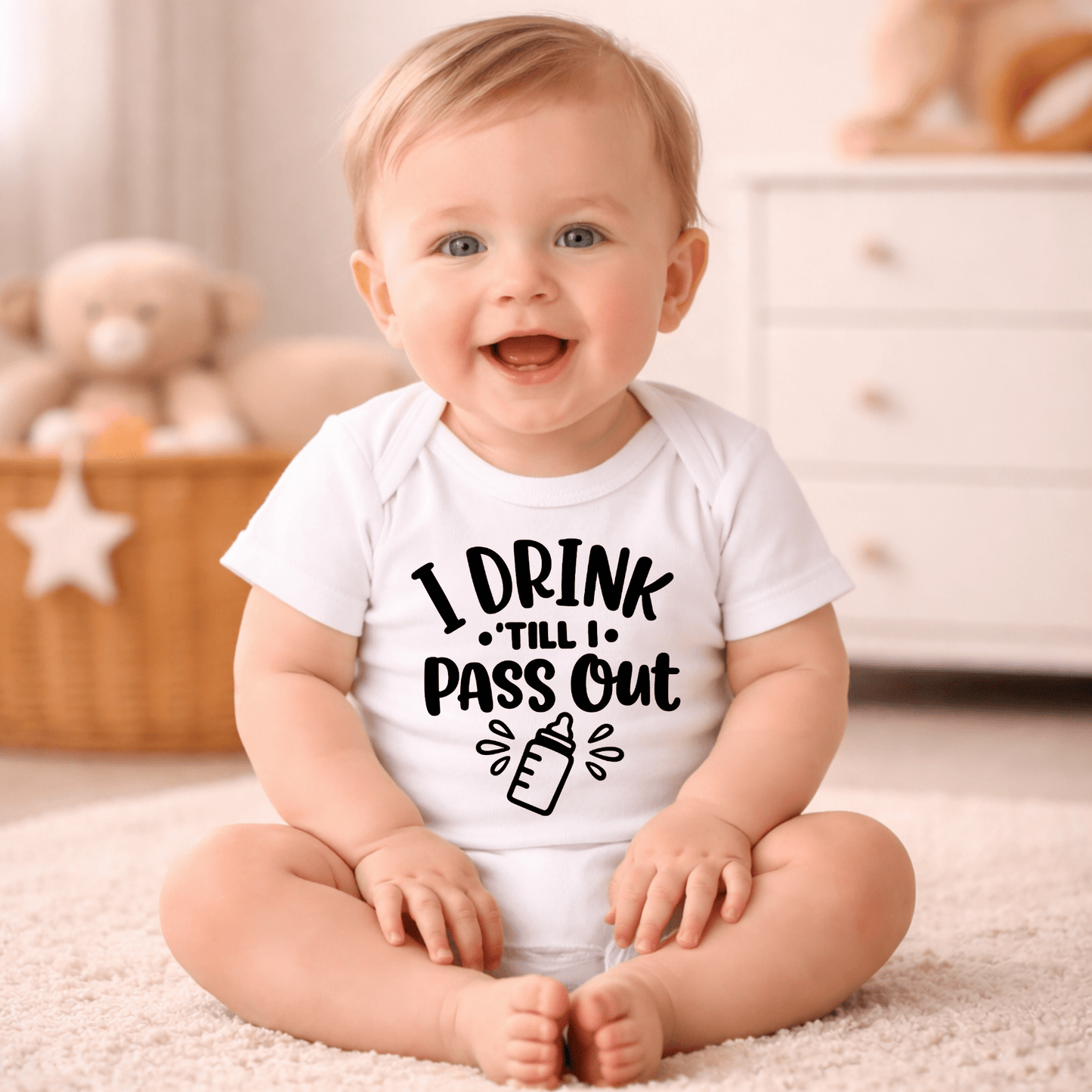 Romper - I Drink Till I Pass Out