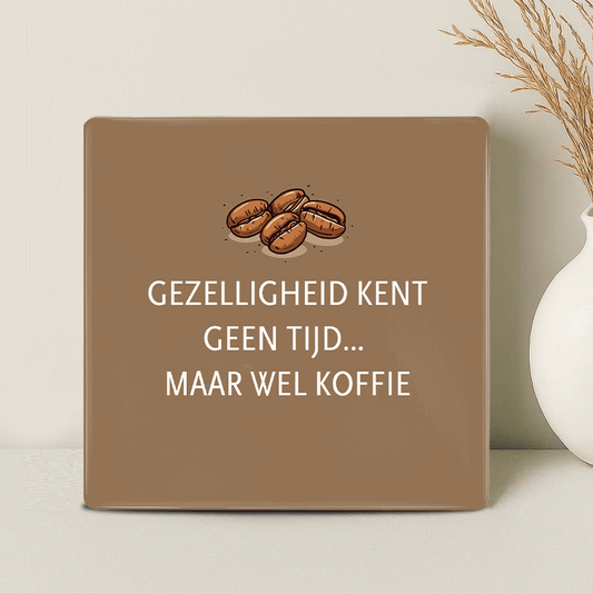 Tegel - Gezelligheid kent geen tijd… maar wel koffie