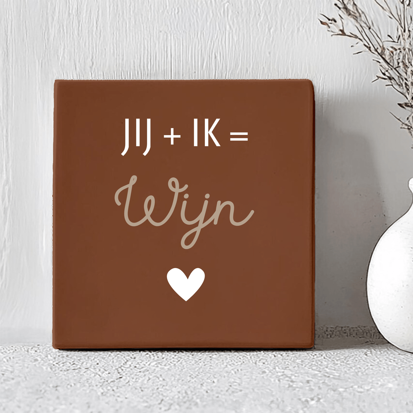 Tegel - Jij + Ik = Wijn