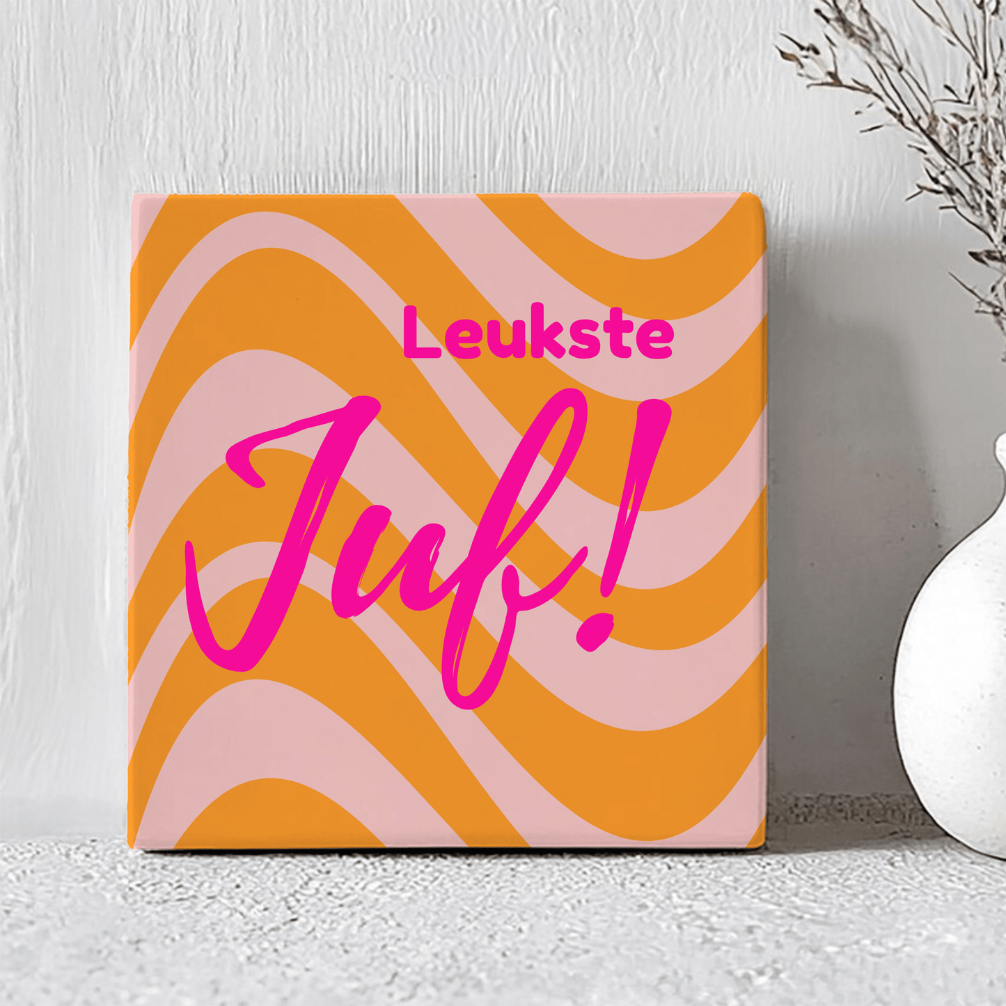 Tegel - Leukste Juf! - Printazzy
