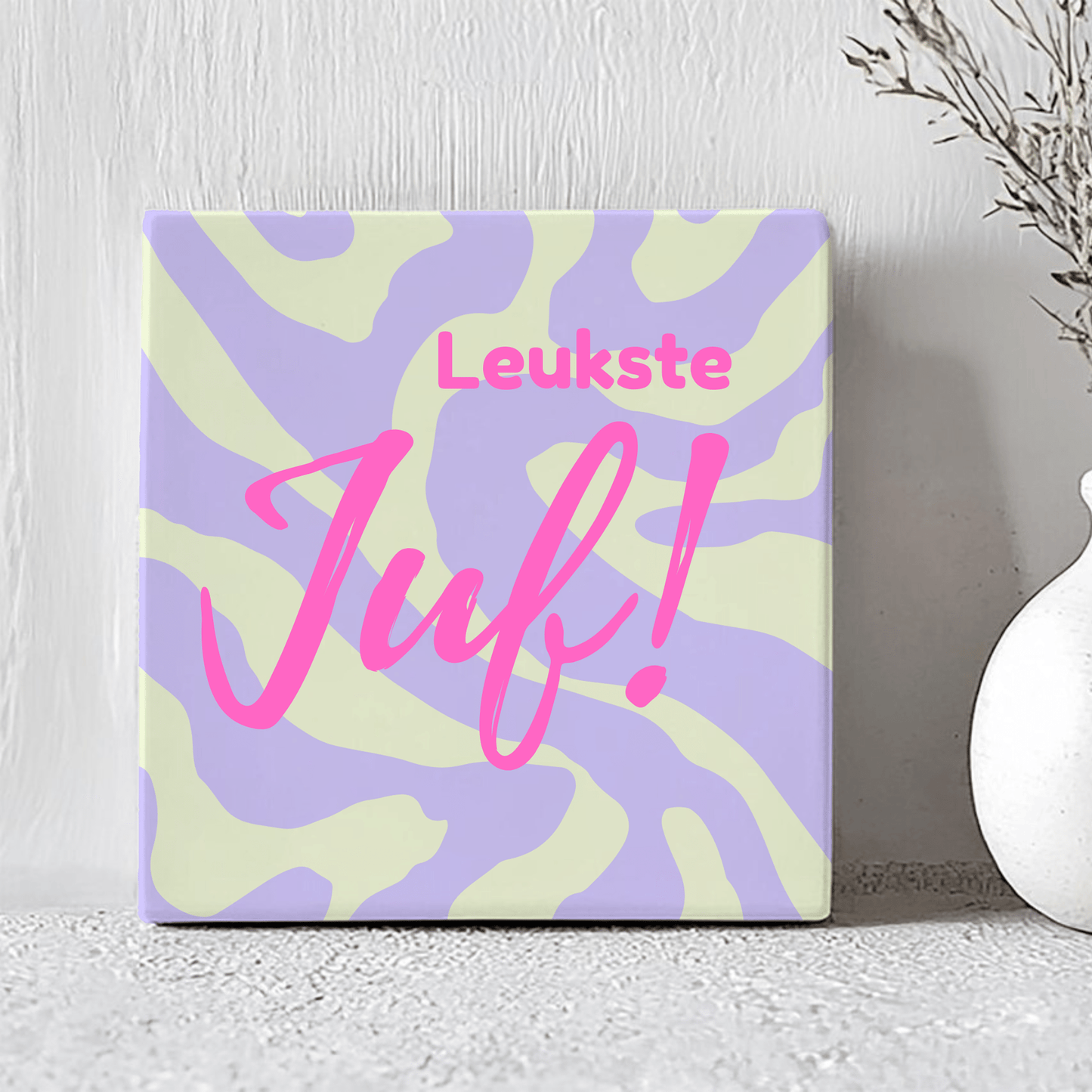Tegel - Leukste Juf! - Printazzy