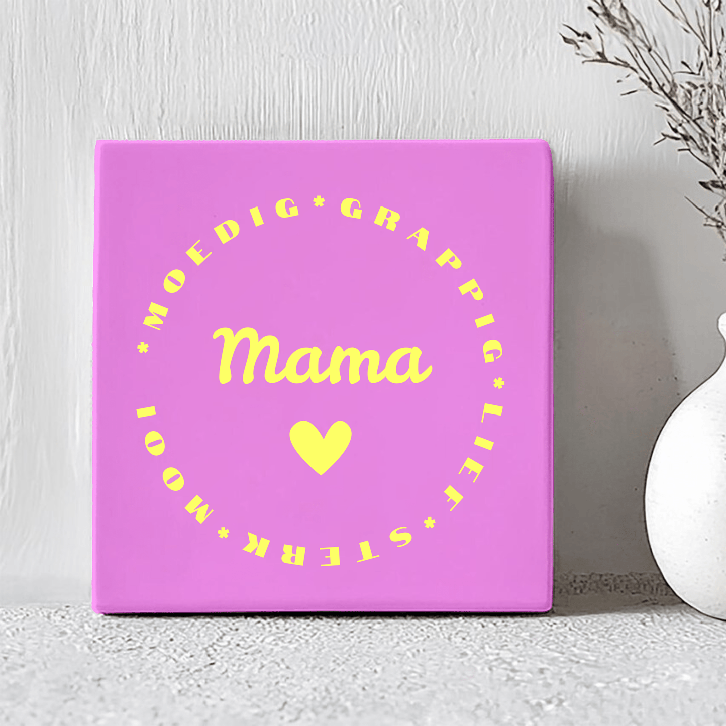 Tegel - Mama met Lieve Woorden