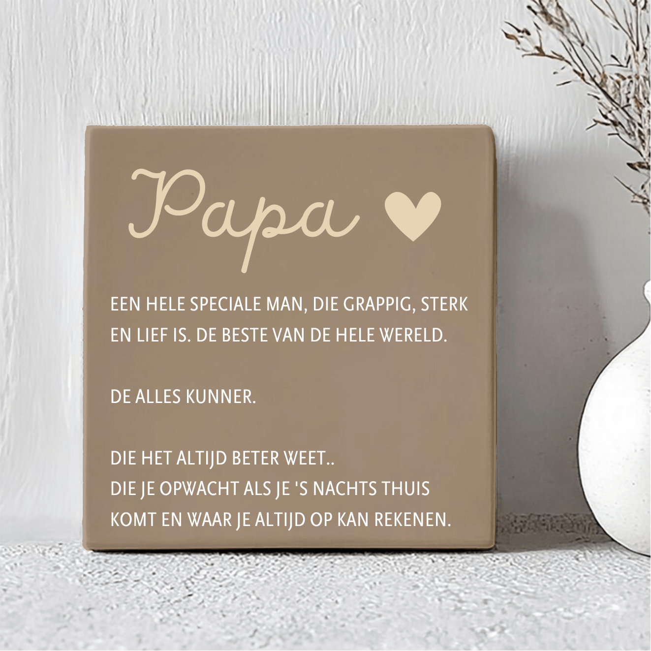 Tegel - Papa definitie