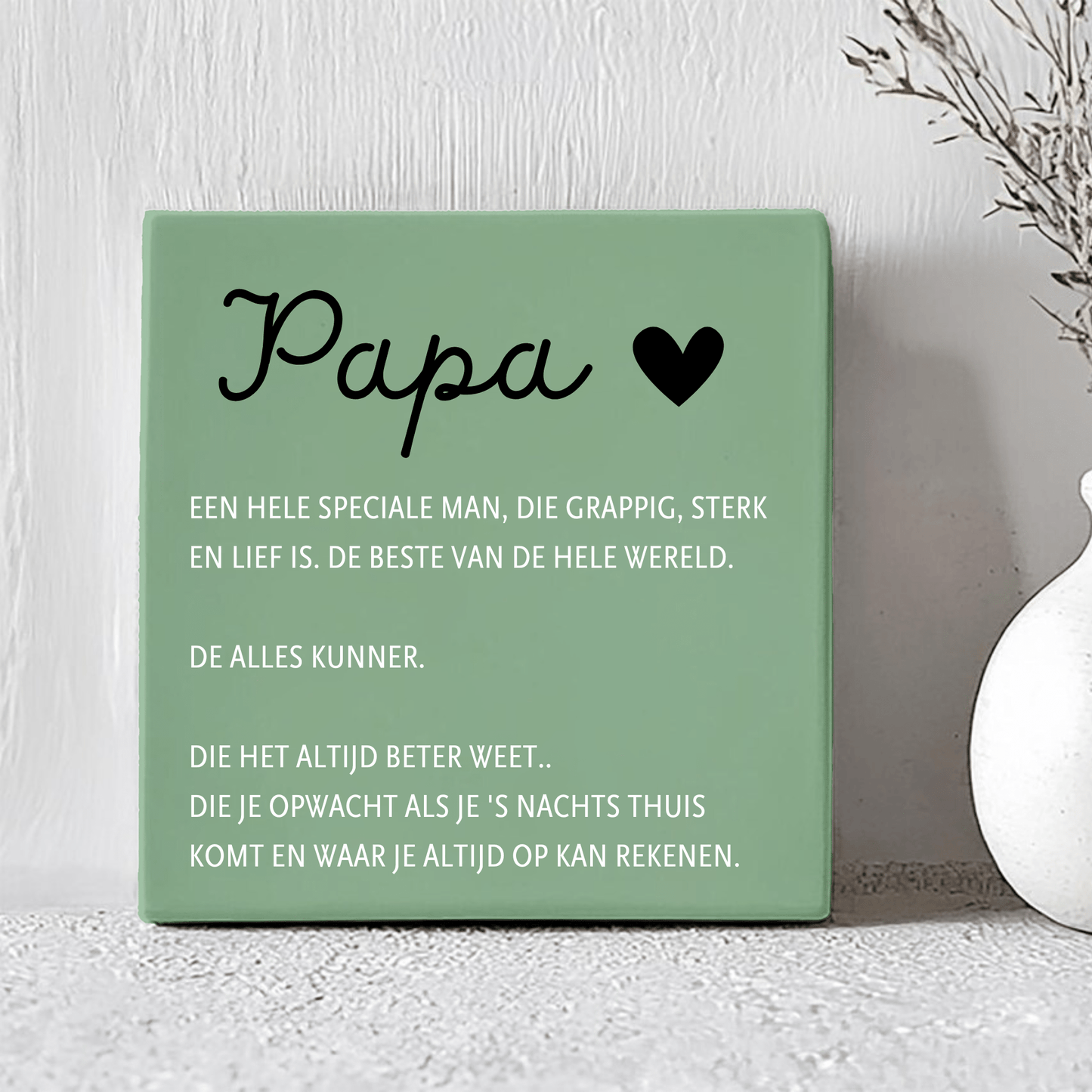 Tegel - Papa definitie