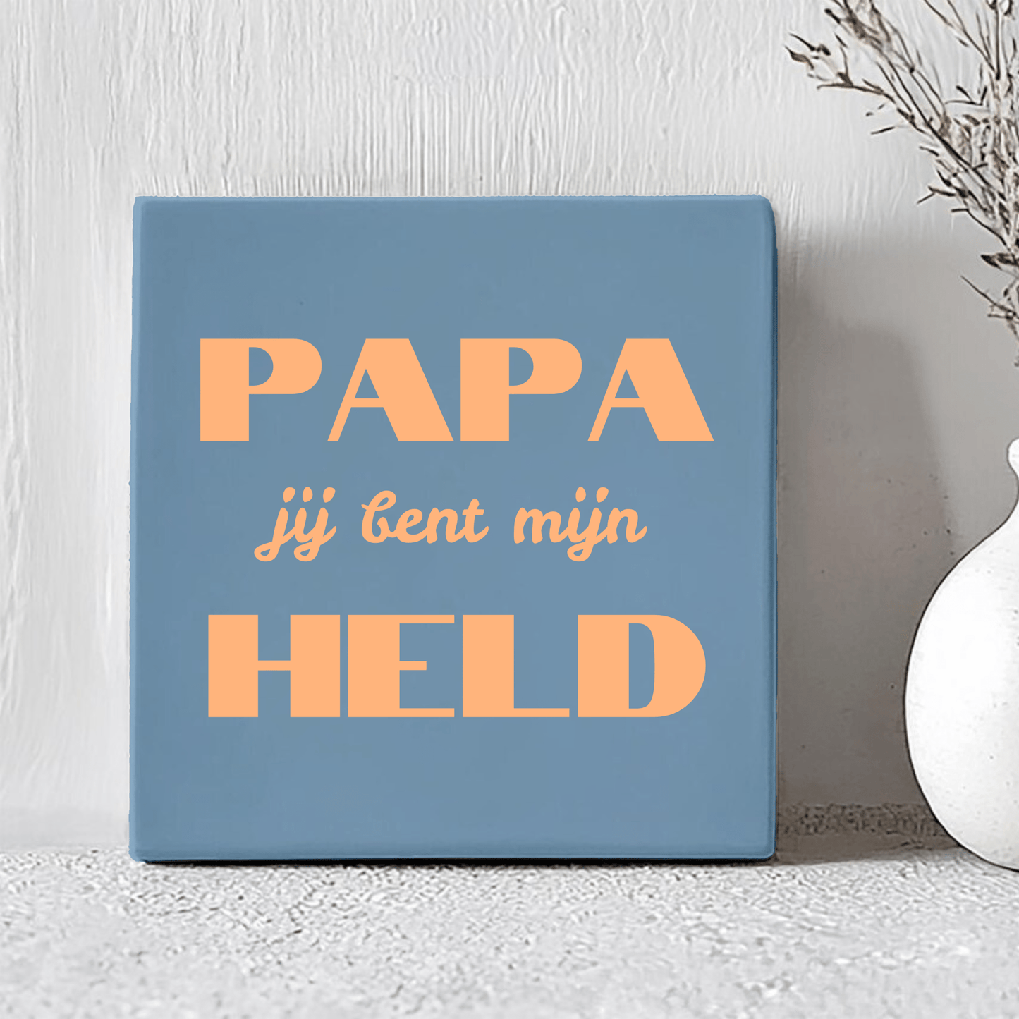 Tegel - Papa jij bent mijn Held - Printazzy