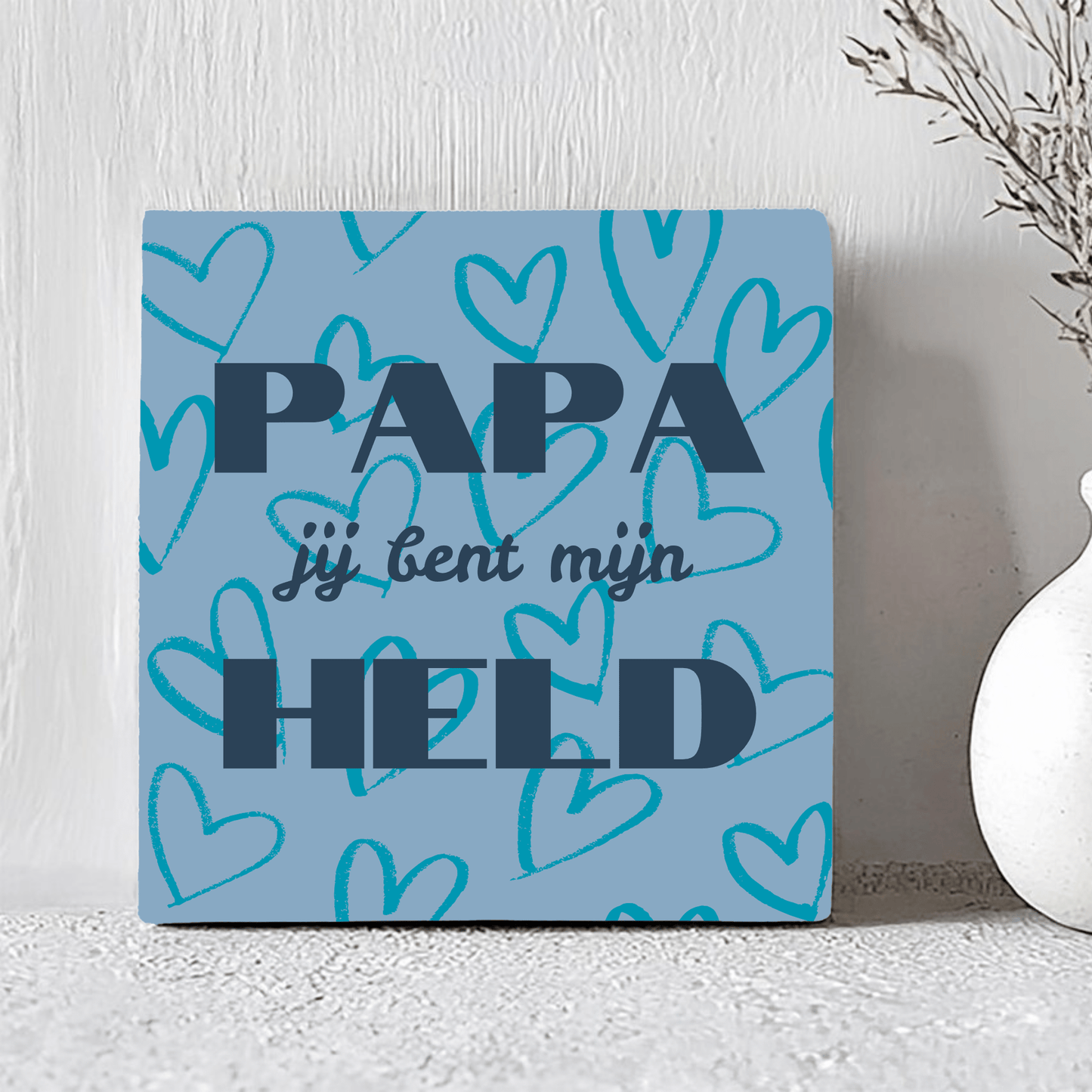 Tegel - Papa jij bent mijn Held - Printazzy