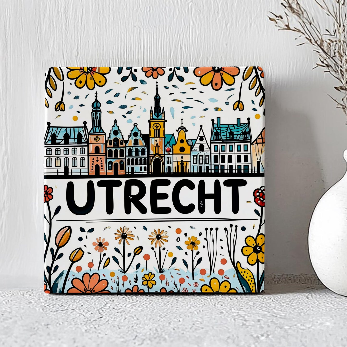Tegeltje Utrecht | Handgetekend Ontwerp