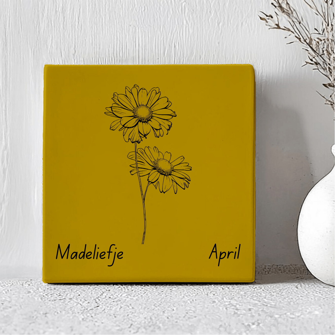 Geboorte Tegel - April Madeliefje