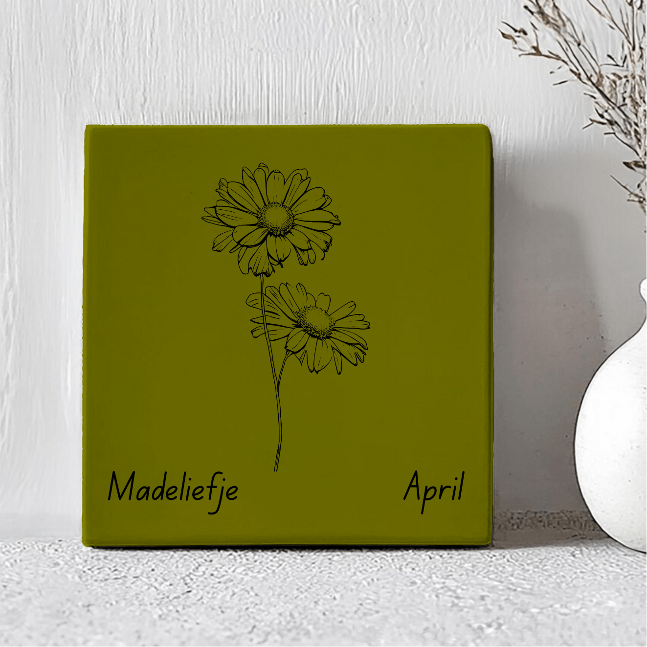Geboorte Tegel - April Madeliefje