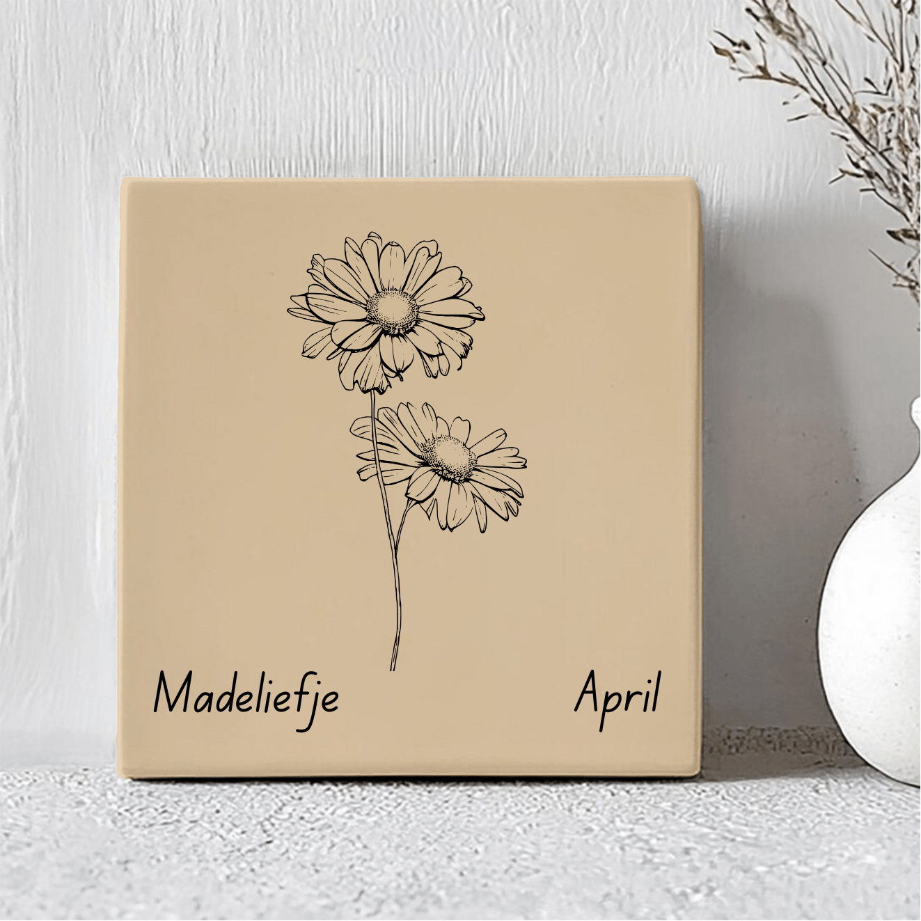 Geboorte Tegel - April Madeliefje