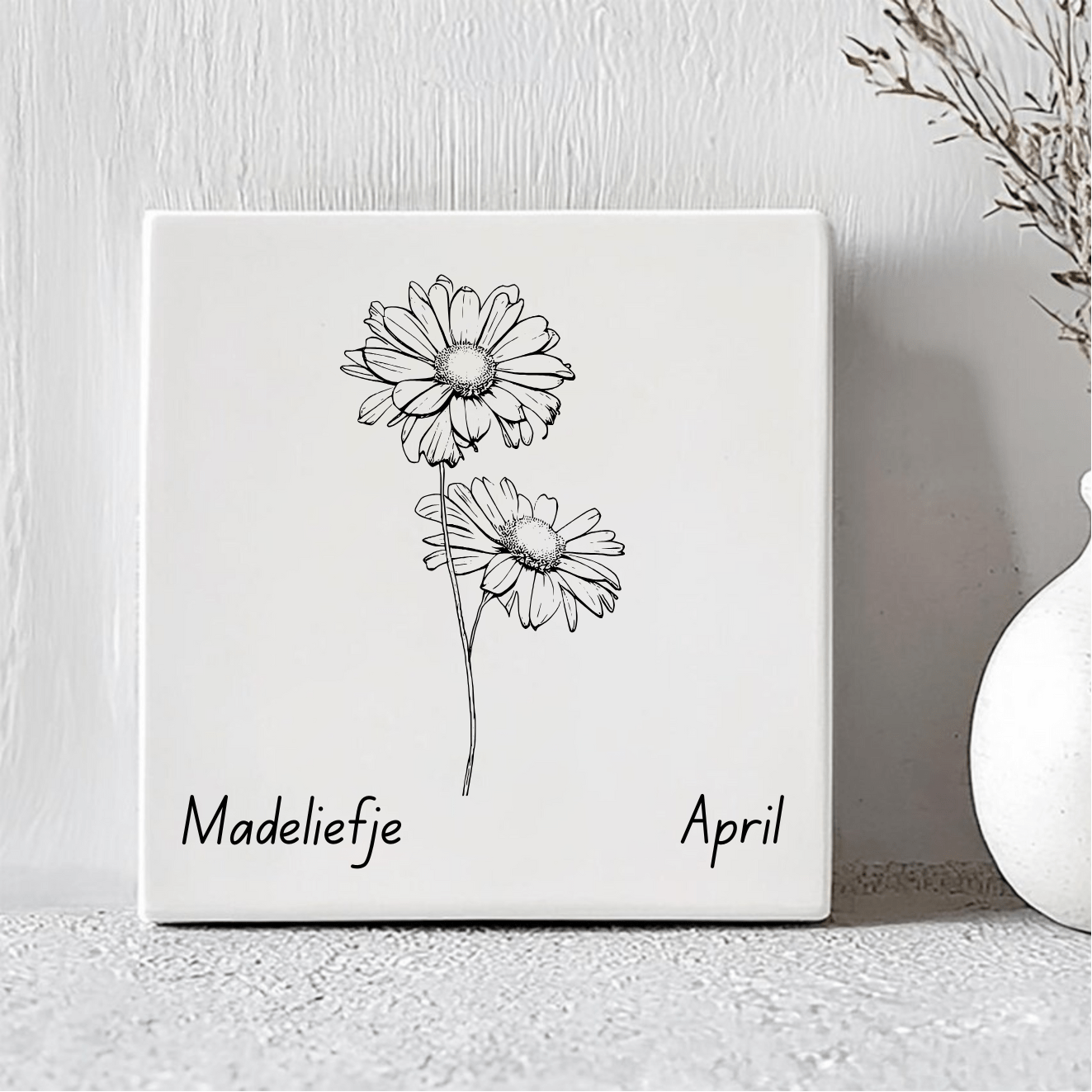 Geboorte Tegel - April Madeliefje