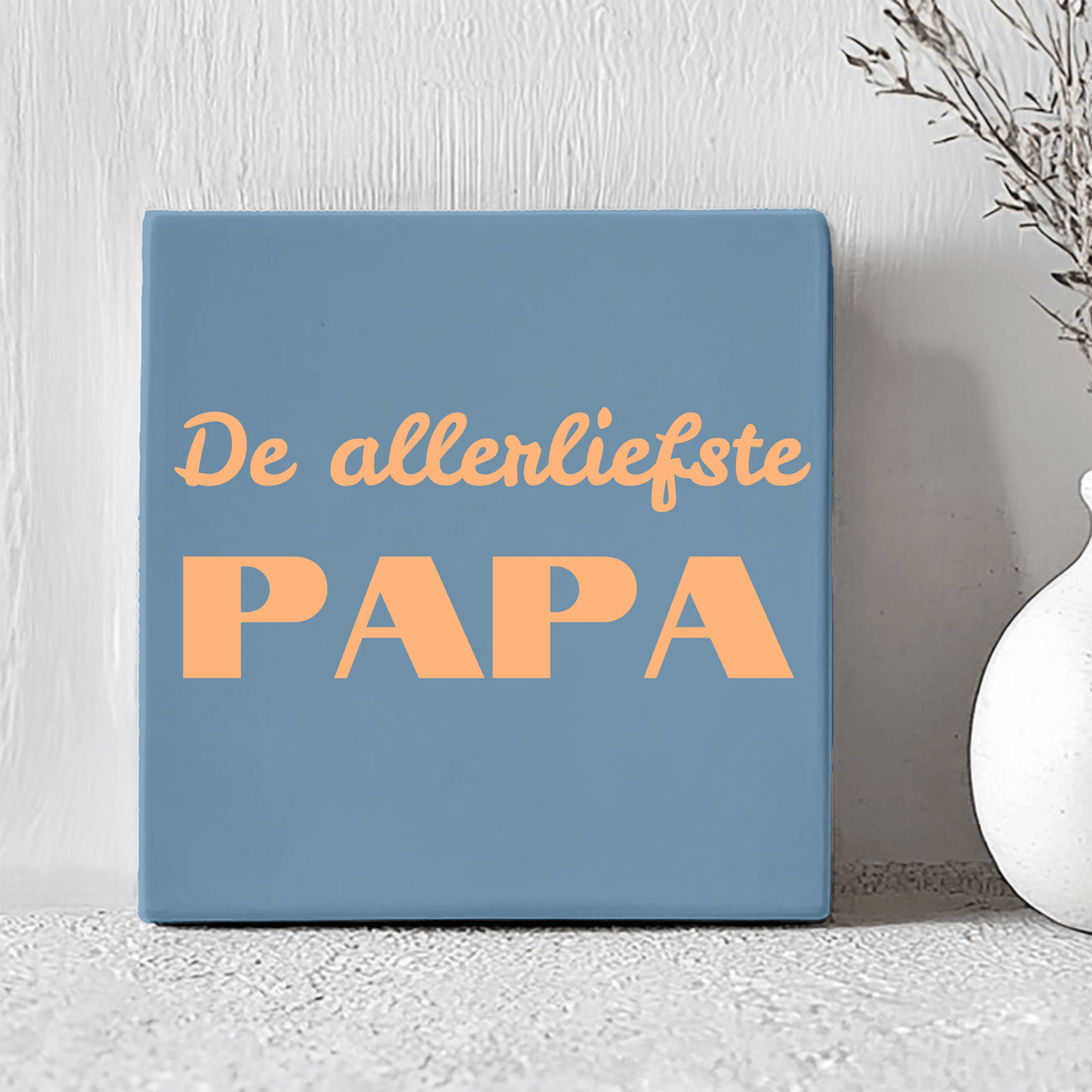 Tegel met Tekst - De Allerliefste Papa