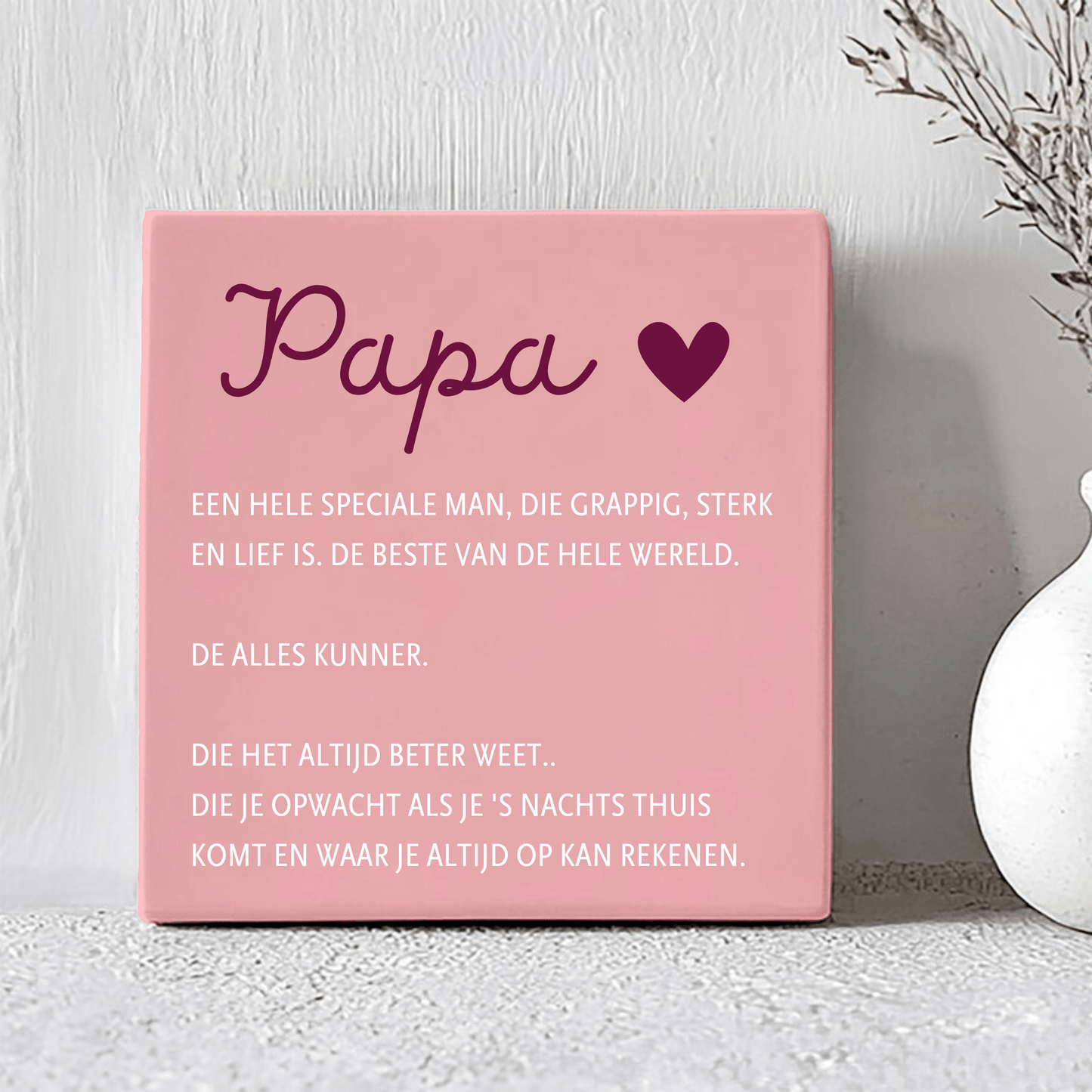 Tegel - Papa definitie