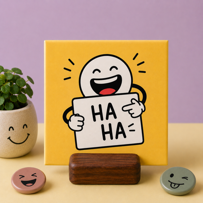 De leukste tekst tegeltjes met humor vind je bij Printazzy.
