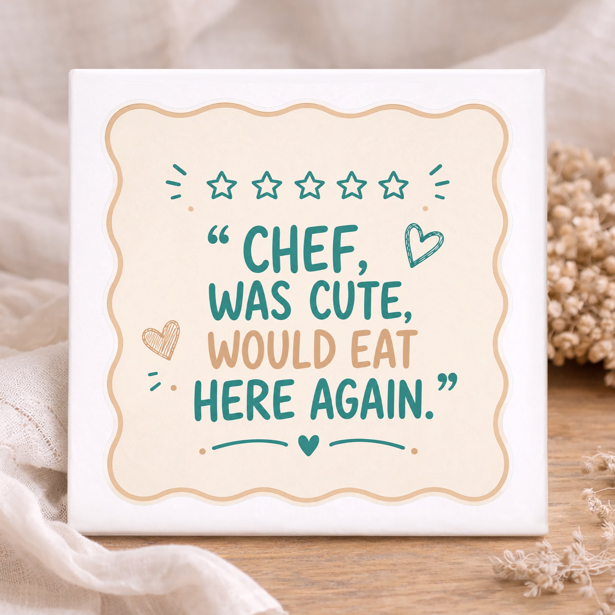 Tegel - Chef was cute