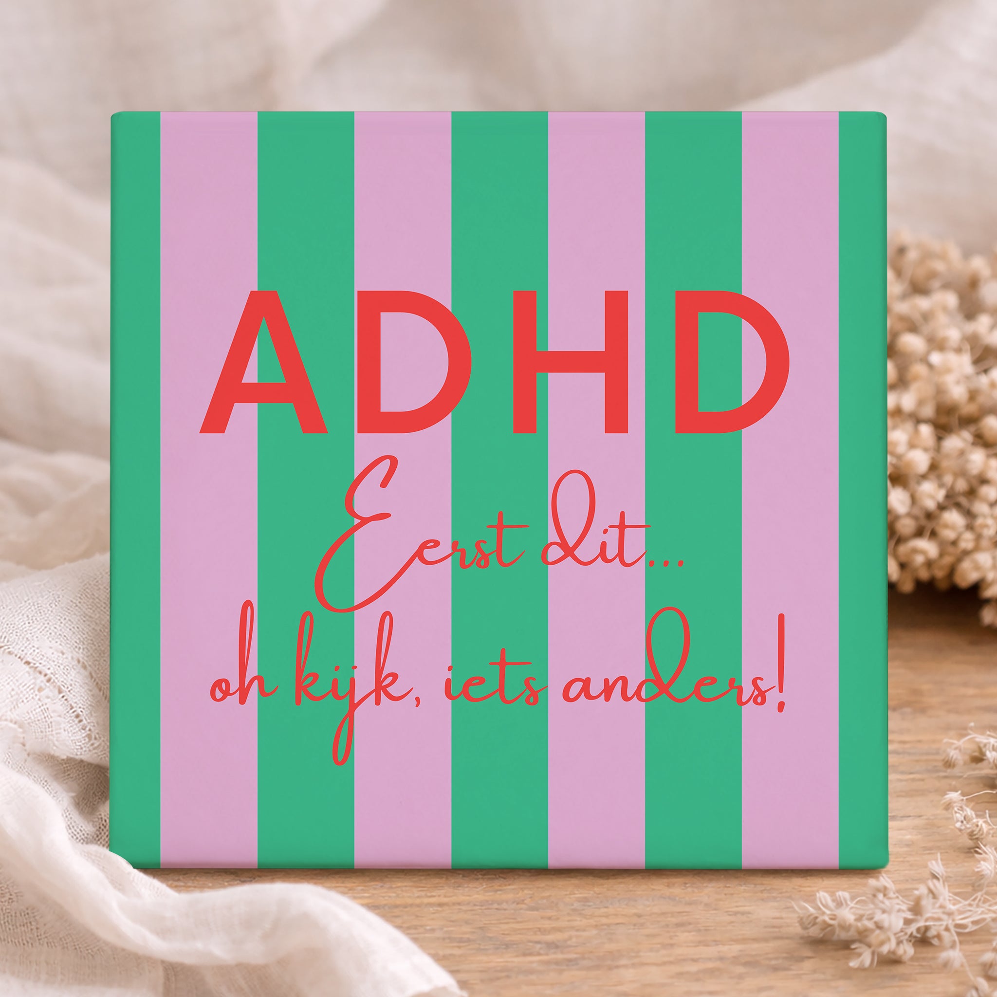 Tegel - ADHD eerst dit… oh kijk, iets anders!