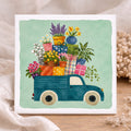 Tegel - Oldtimer Bloemen