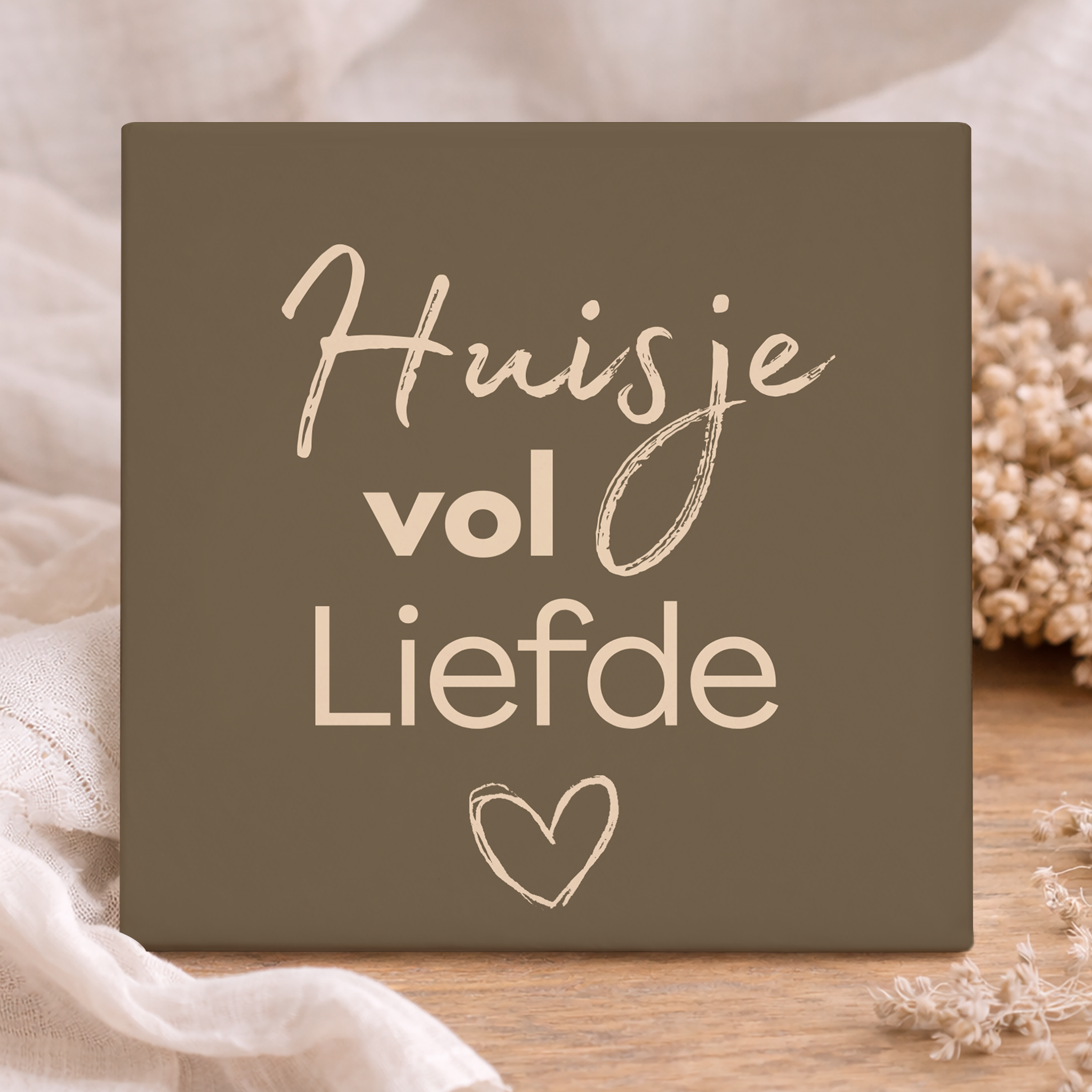 Tegel - Huisje Vol Liefde