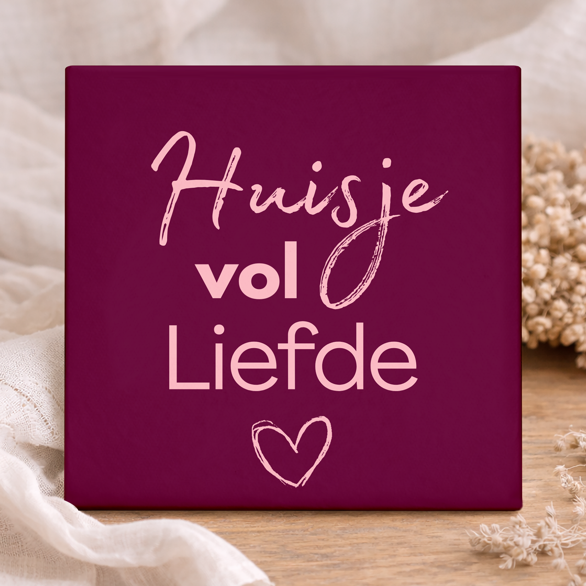 Tegel - Huisje Vol Liefde