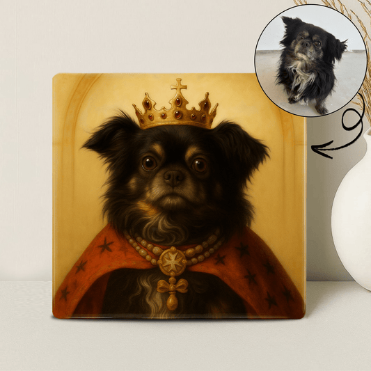 Koninklijk Huisdier Portret - Heilige Majesteit - Printazzy