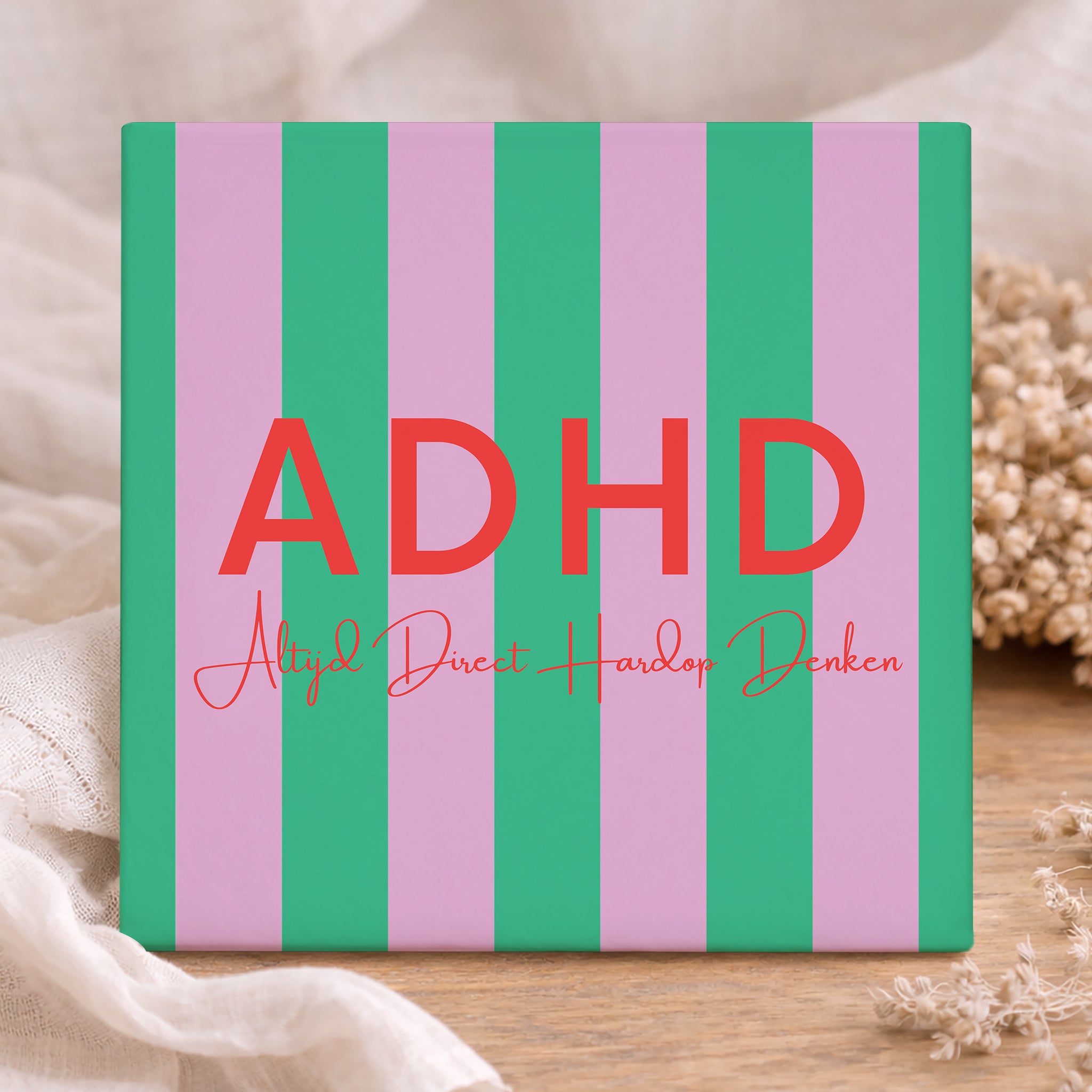 Tegel - ADHD eerst denken, dan doen?