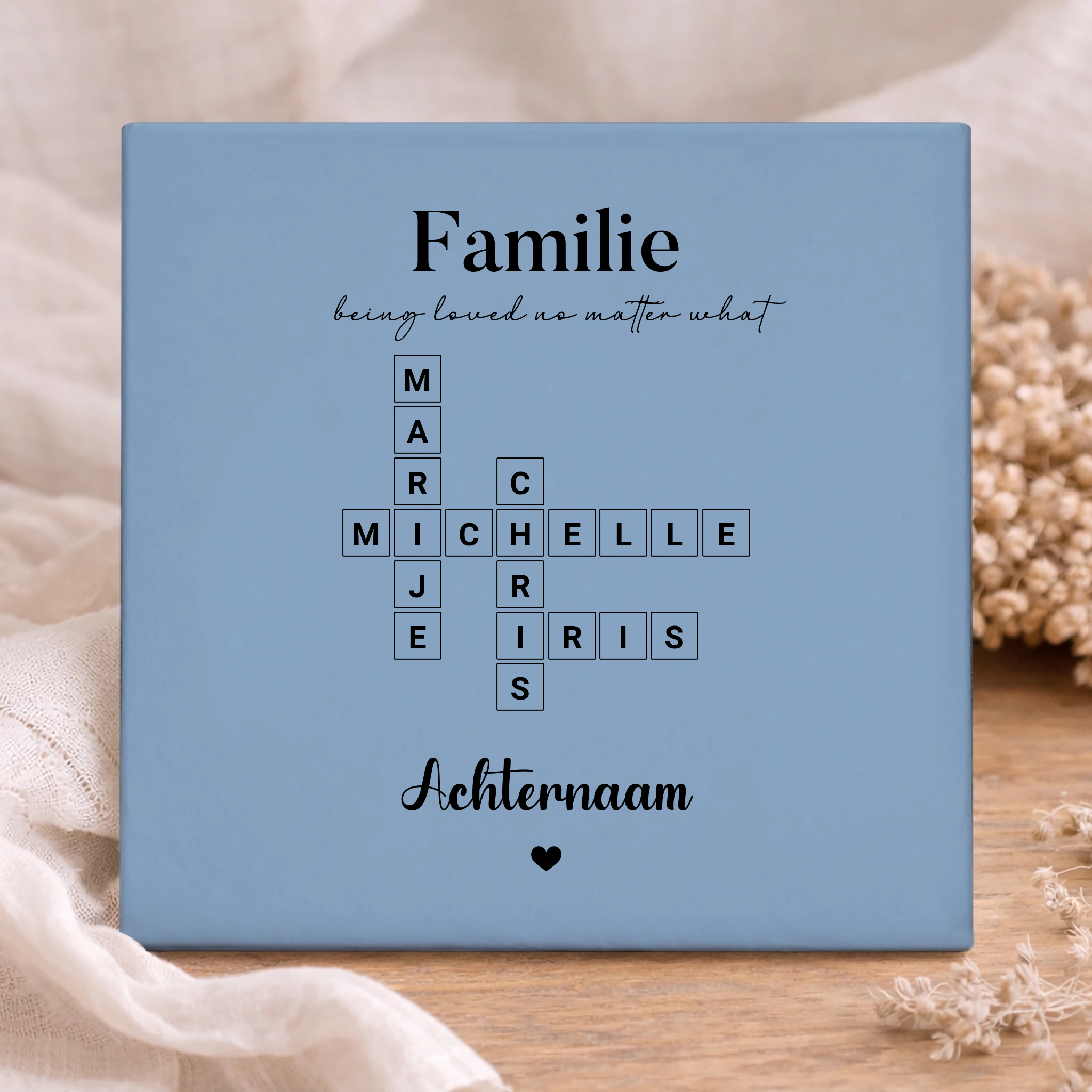 Tegel - Scrabble Familie Namen