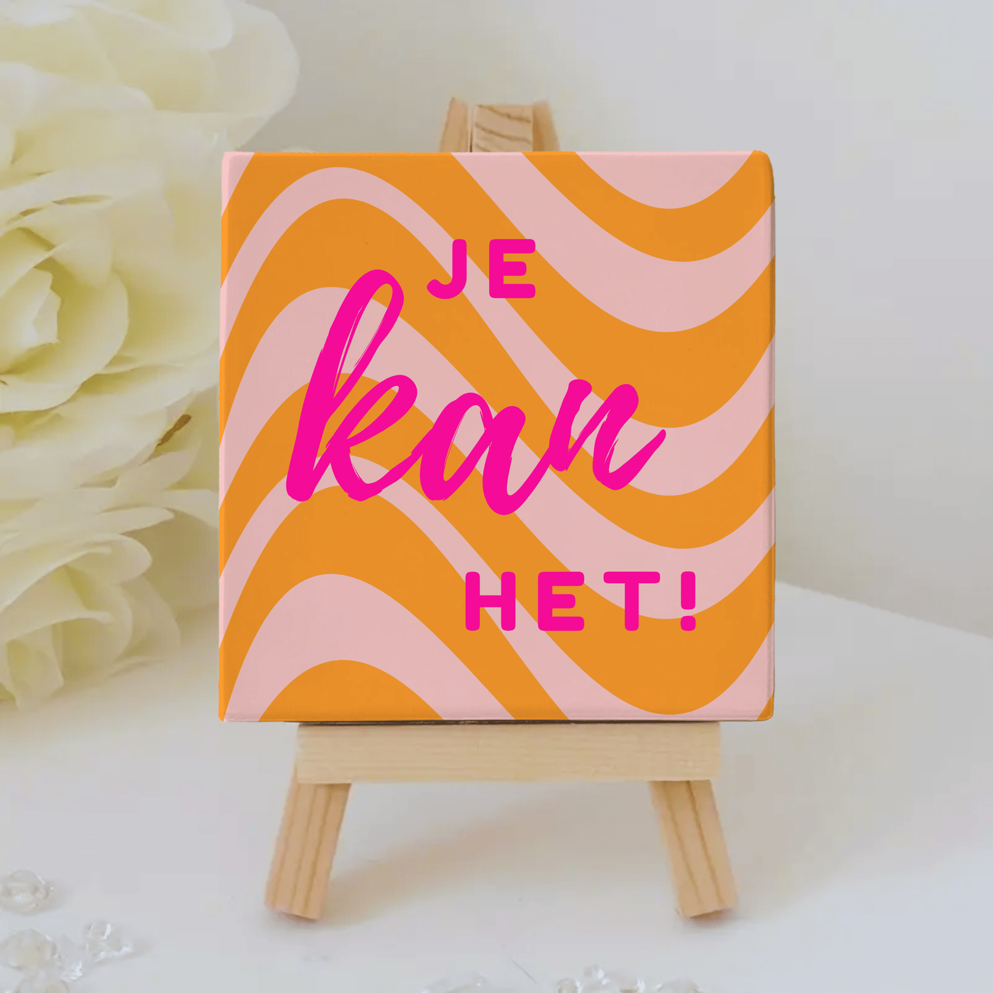 Tegel Houder - Schilders Ezel Hout