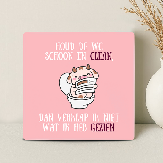 Tegel - Houd de WC Schoon en Clean