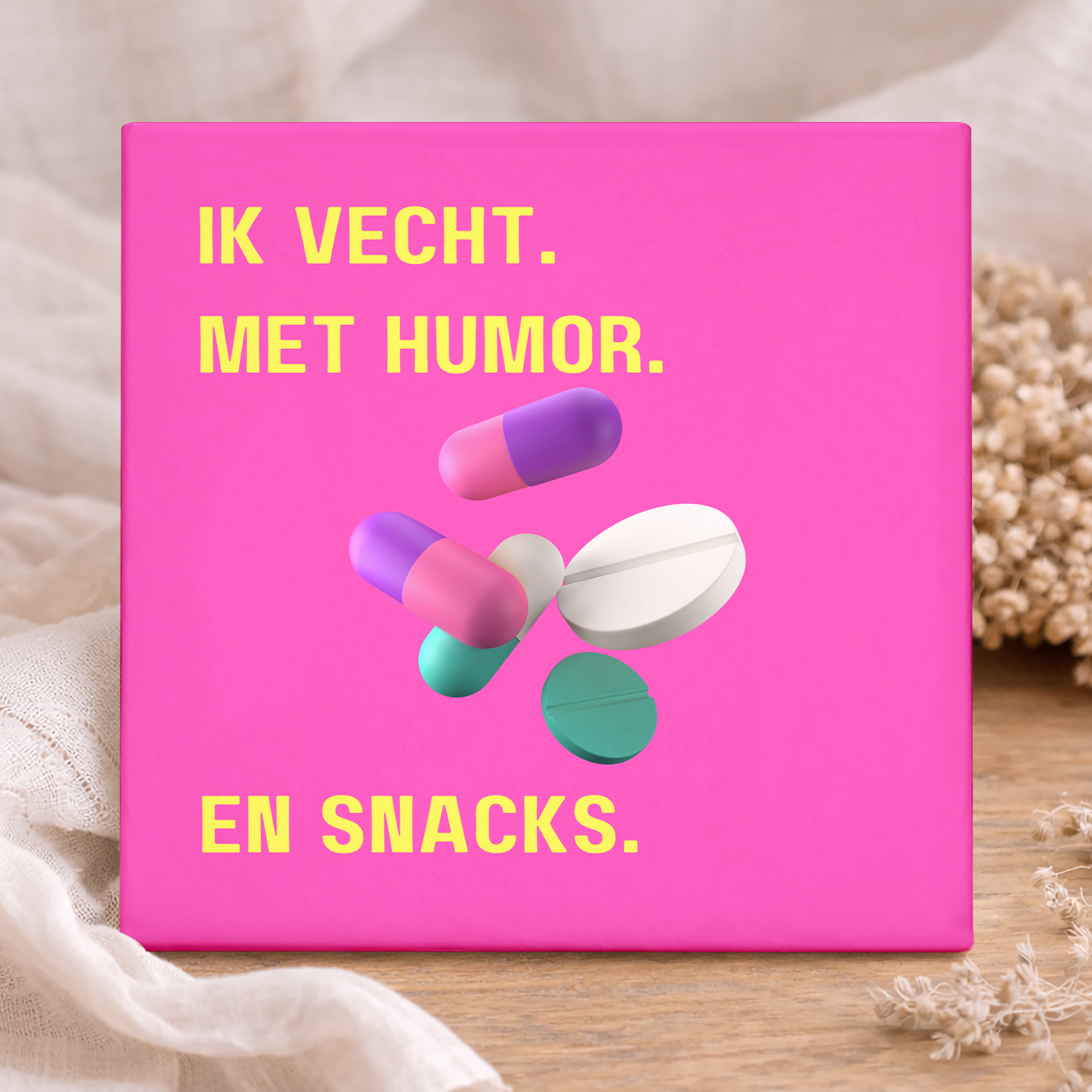 Tegel - Ik Vecht Met Humor En Snacks