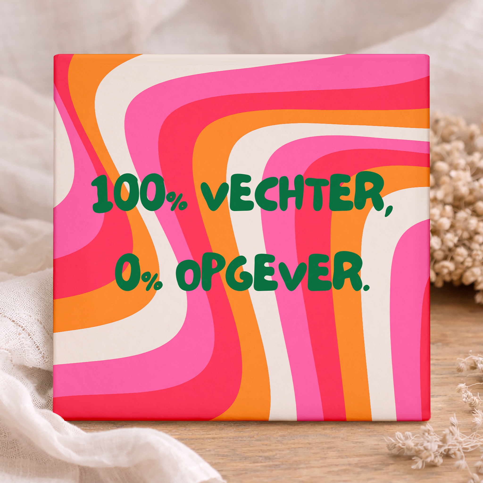 Tegel - 100% Vechter, 0% Opgever
