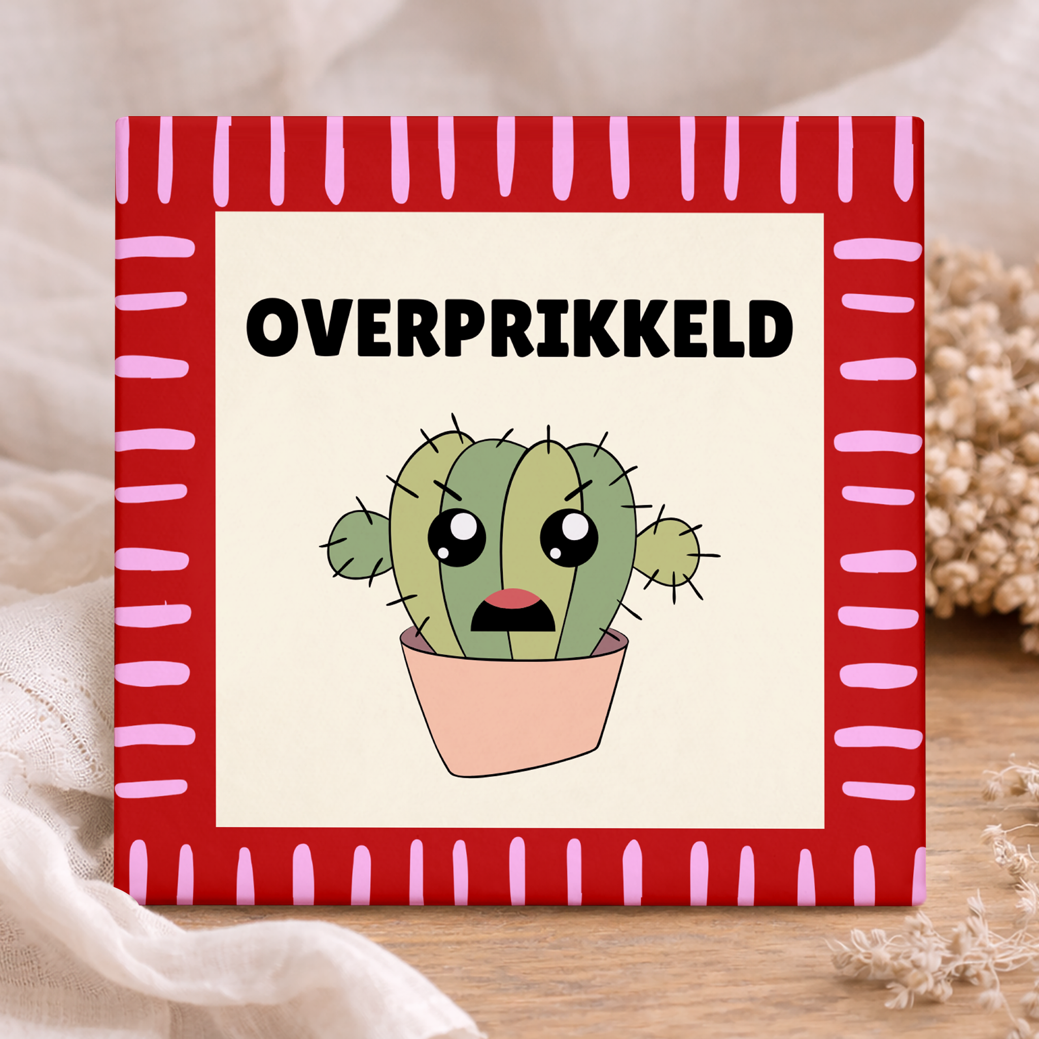 Tegel - Overprikkeld
