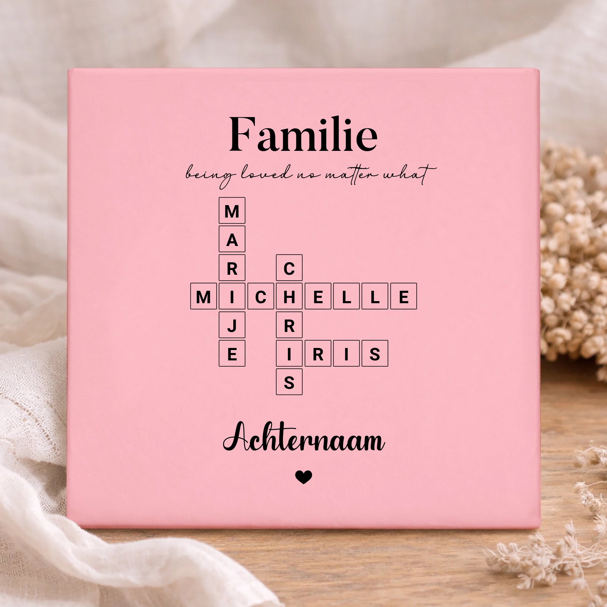 Tegel - Scrabble Familie Namen