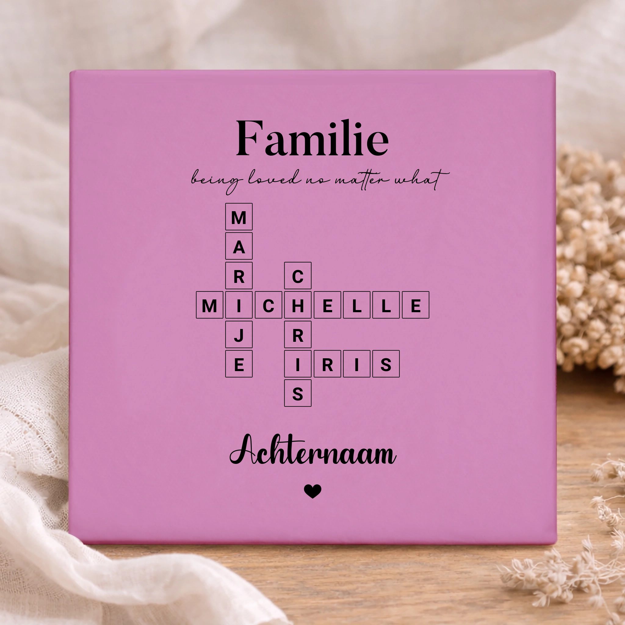 Tegel - Scrabble Familie Namen