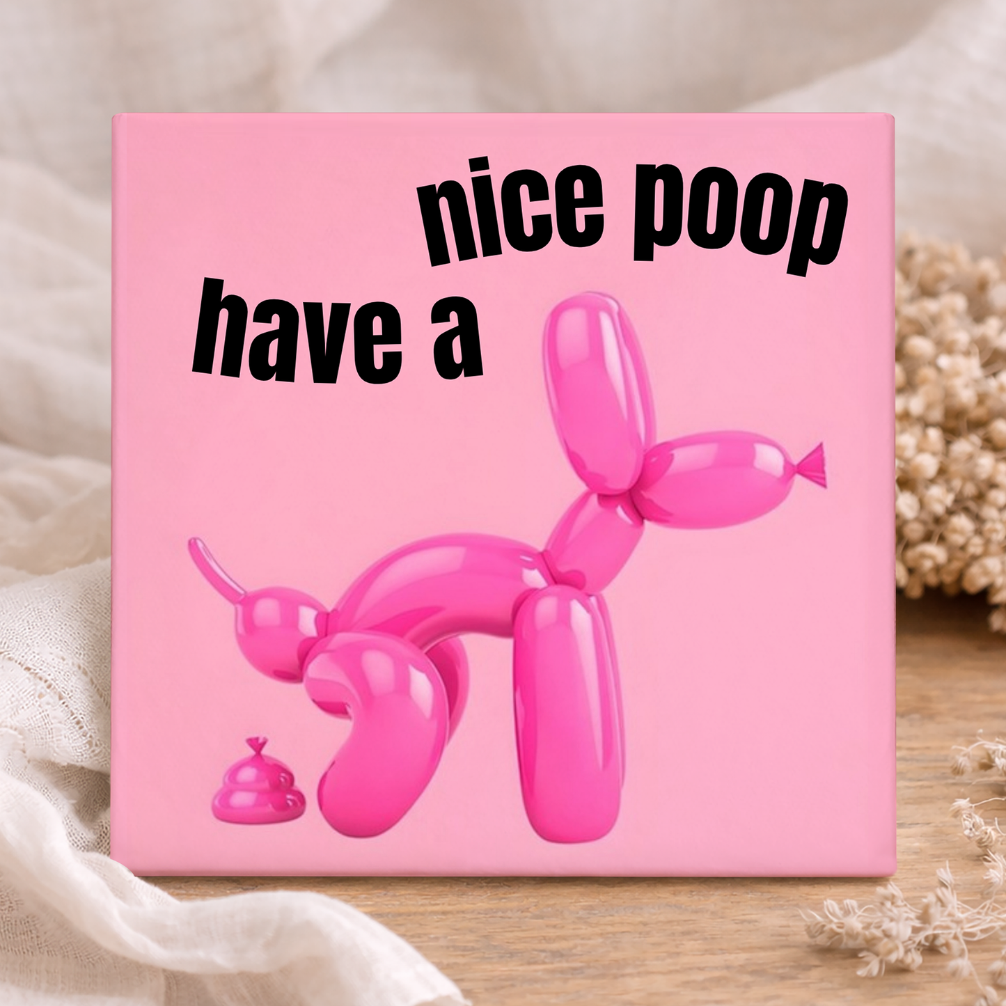 Tegel- Have A Nice Poop Balloon