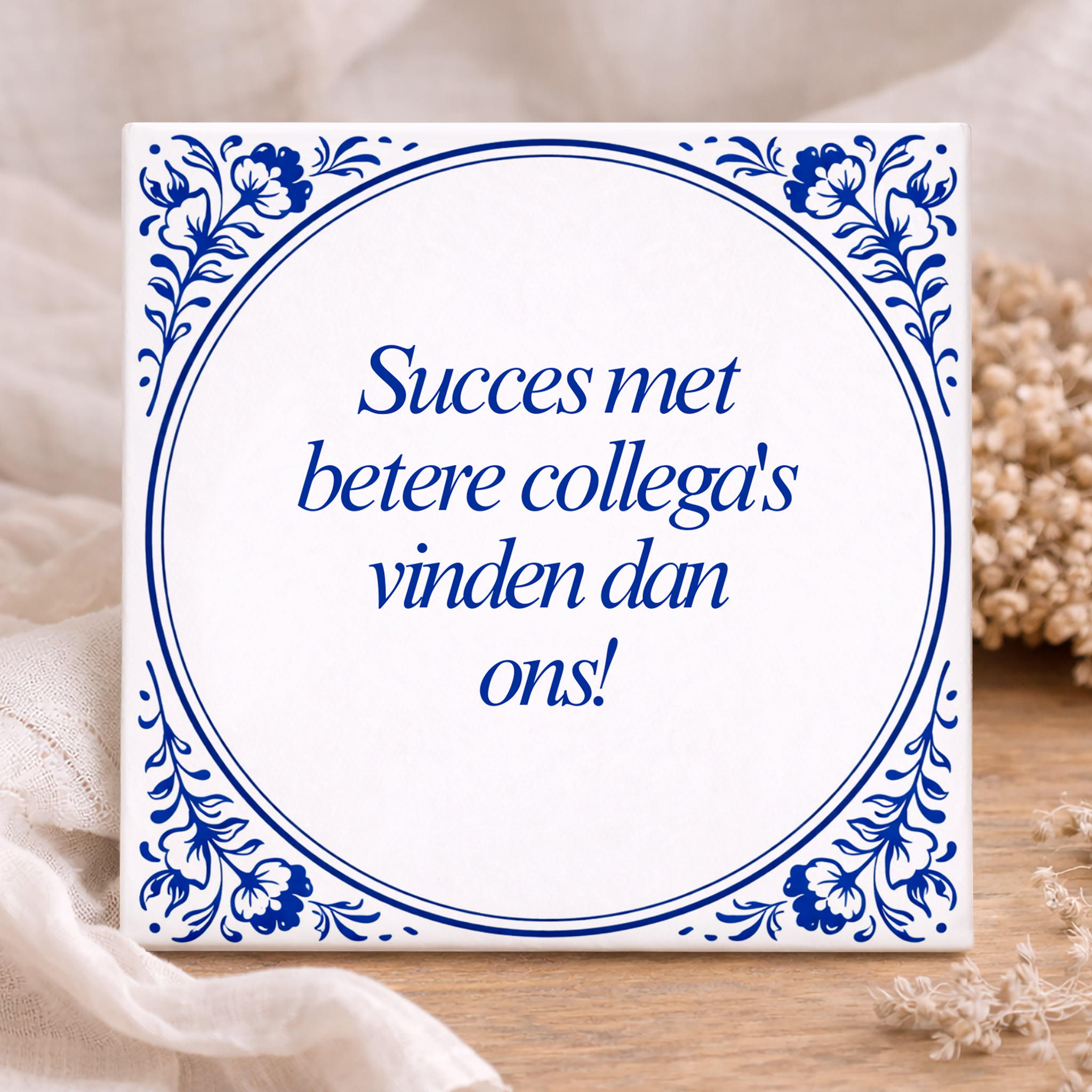 Tegel - Succes met betere collega's vinden