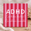 Tegel - ADHD eerst denken, dan doen? Nee.